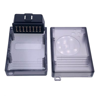 Automotive 16 Pin J1962 OBD Assembly Case Diagnostic Tool Plastic Housing OBD2 Enclosure with Working Temperature -20- 105°C