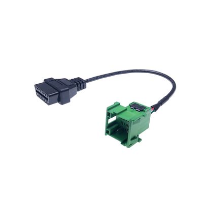 120 Series Cable 26AWG OBD OBD2 OBD II 16PINS to FMS Cable Adapter
