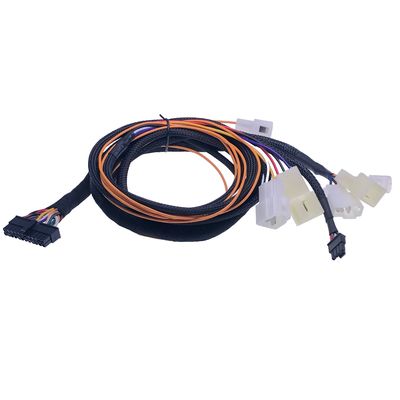 Auto Electrical Cables Custom OBDII Wiring Harness With 26AWG Professional