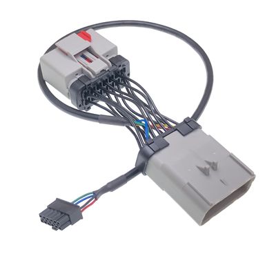 Custom RP1226 Cable 14Pin Male To Female Connector For RP-1226 14 Way Housing Y Splitter
