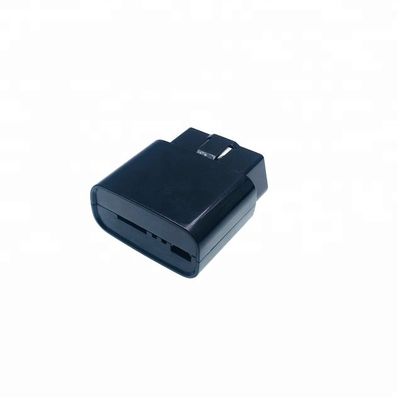 Normal Plug Material PA66 CF Black Right Angle OBDII Connector No Screws Type OBDII Plastic Case with Offer Drawing