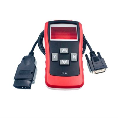 Nickel Golden Plated Pins OBD2 Auto Diagnostic Scanner With 12V Scanner Connector