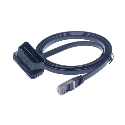 ABS/PVC OBD2 Rj45 Diagnostic Cable For MAN Europe Car Fitment Speed Data Transfer