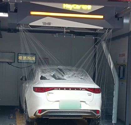 High Pressure Washer Water Spraying Machine Rotate Single Arm Semi-automatic Car Wash Machine with Cold Water