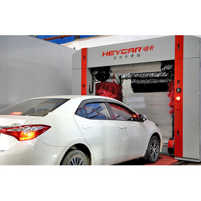 Water Spraying System Full Automatic Car Wash Tunnel Machine with Dryer and Drying Brushes 368*230*285cm
