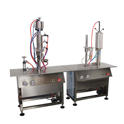 Pneumatic LPG Semi-automatic Butane Propane Gas Canister Filling Machine