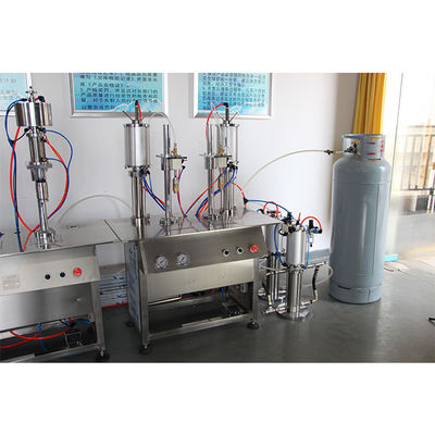 ±0.03Mpa Gas Filling Machine for Lighter Gas 2 in 1 Aerosol Natural Gas Freon LPG DME CO2 N2 Oxygen Compressed Air Filling