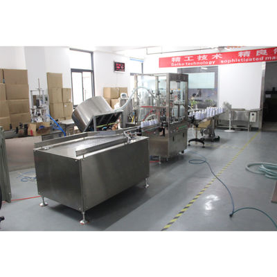 Full Automatic Aerosol Filling Machine for Shaving Foam and Hair Spray 1000*590*1600m*2 Sets Online Support