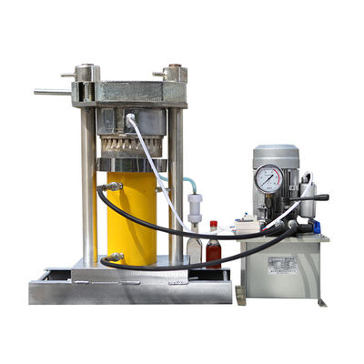 Manual Hydraulic Oil Seed Press 210KG depend model on Energy Saving Advantage for Cocoa Butter Oil Press Machine
