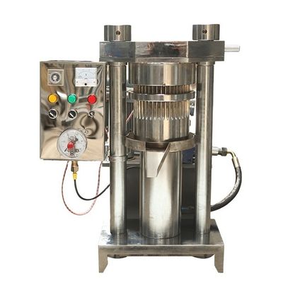 Cold Hot Pressing Machine High Safety Level Automatic Cocoa Butter Press Machine Sesame Walnut Oil Extraction Machine Cocoa Hydraulic Press