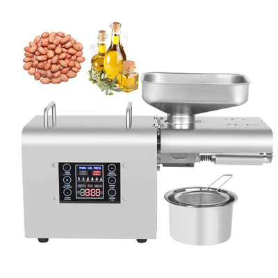 Home Small Oil Presser for Almond Seed Oil Extraction 4-6kg/H Capacity within Healthy Oil Maker