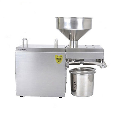 Compact Design Home Sunflower Oil Presser 220V/50HZ Voltage for Small Cooking Oil Making