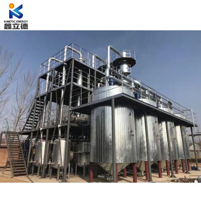 Eco-Friendly Base Oil Distillation Plant from Used Engine Oil Recycling Machine with Video Technical Support and 1-20t/h Flow