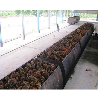 Palm Oil Processing Mill Automatic Palm Kernel Expeller Machine for Bunch Threshing at 48m*12M*15M 30TPD
