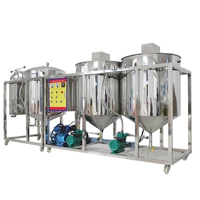 Multi-purpose Edible Crude Small Palm Cocoa Butter Oil Refinery Processing Machine/Plant for Versatile Applications