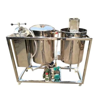 500-2500kg/day Capacity Ultrasonic Rose Essential Oil Extraction Machine Hydrogenated Palm Oil Refining Machine Plant