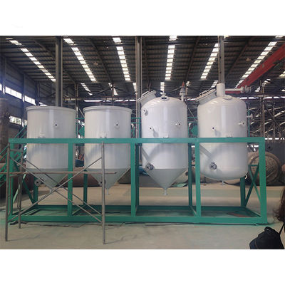 Refined Bleached Deodorized Palm Oil/Crude Oil Refining Process Machine High Output Advantage for Large-Scale Production