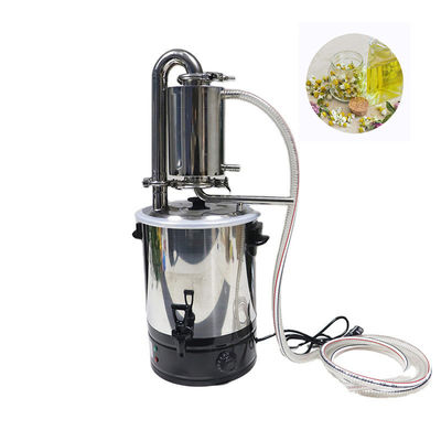 95% Oil Extraction Rate and Easy to Operate Flower Essential Oil Pure Press Steam Distillation Evaporate Machine