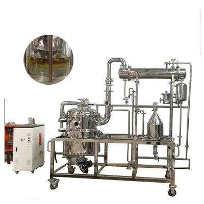 100L Capacity Ylang Essential Oil Extraction Nutmeg Frankincense Essential Oil Distiller Machine for Different Capacities