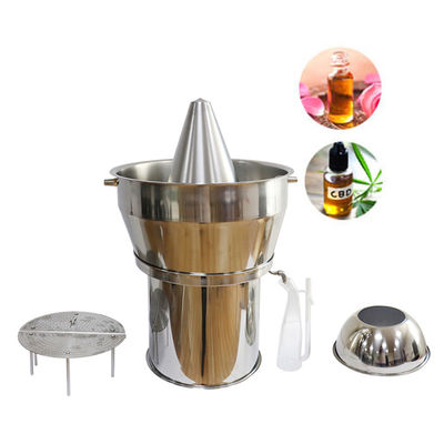 10L Essential Oil Distillation Equipment for Herb Automatic Grade and 9.8 KG Weight Lemon Grass Oil Extraction Machine
