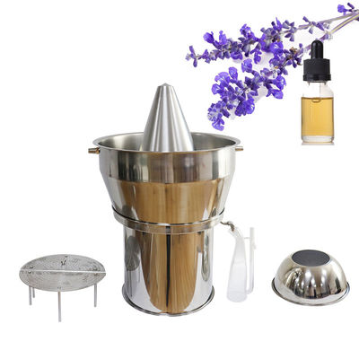 Essential Oil Distillation Machine for Steam Rose Water and Lavender using Vacuum Distillation Process