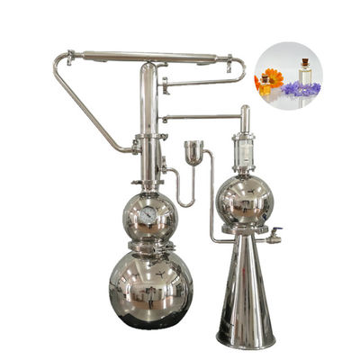 10L Ginseng Essential Oil Steam Distillation Machine for Vanilla Extract Customizable and Versatile