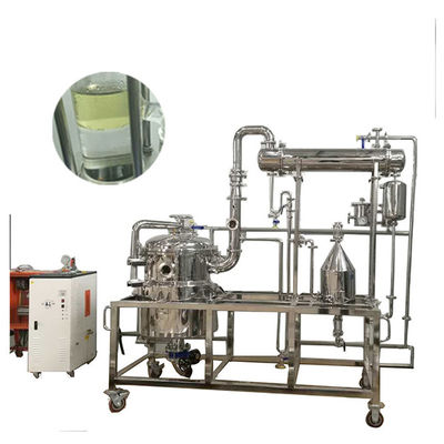 Steam Distillation Basil Essential Oil Extraction Machine for Different Capacities Portable and Removable