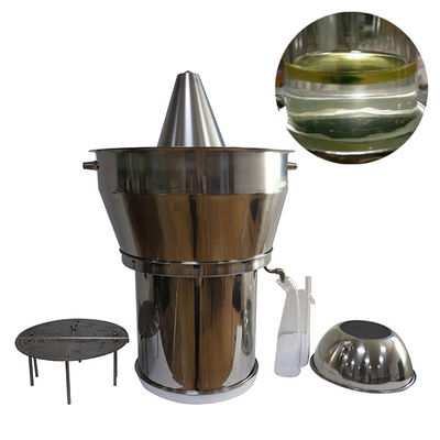 10L Rose Essential Oil Extracting Machine with Water Steam Distillation Apparatus and Small Capacity